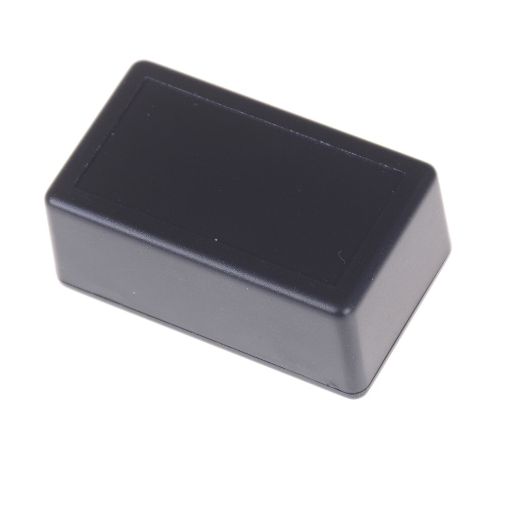 Caja de empalme eléctrica de plástico resistente al agua, caja de empalme blanca y negra de 60x36x25mm, de