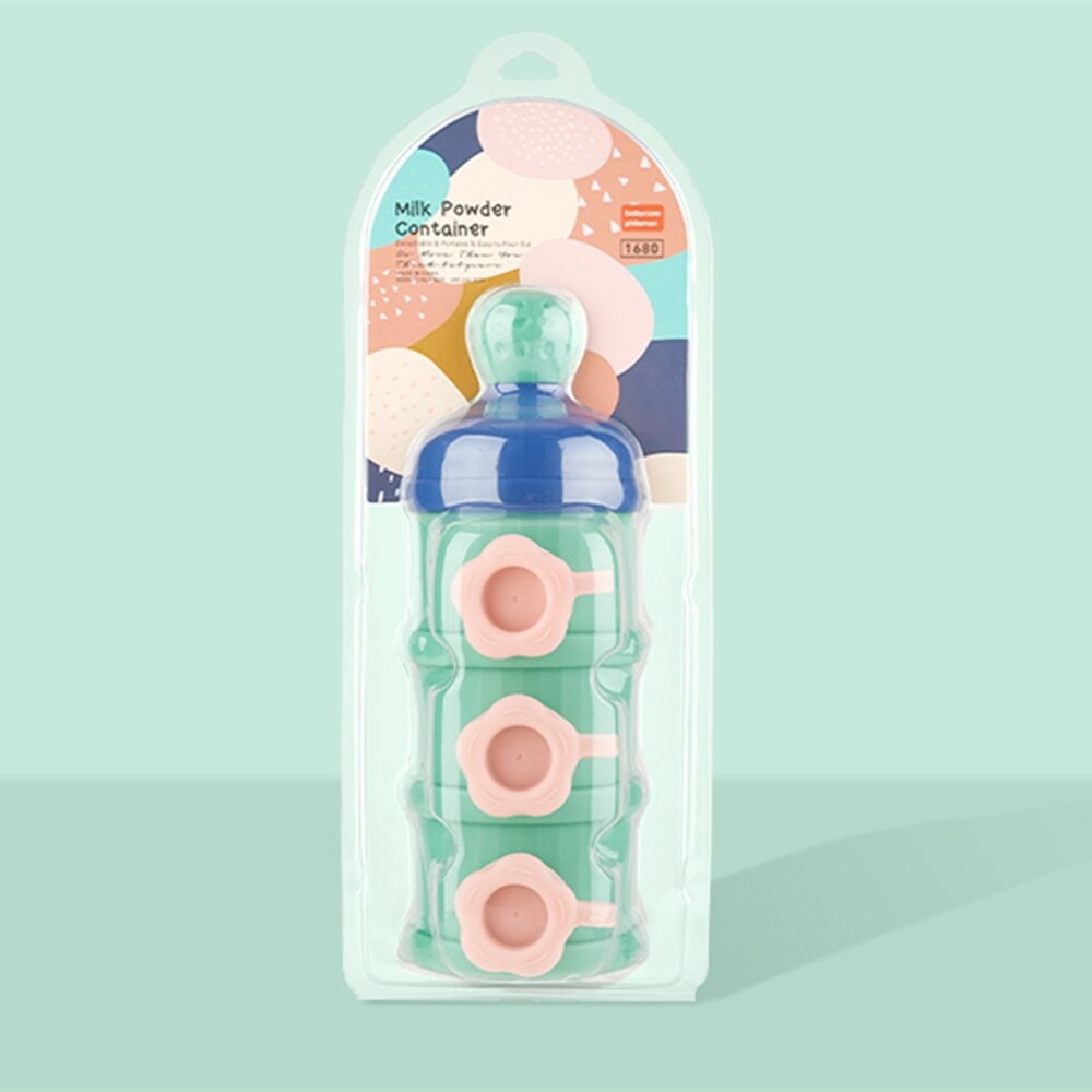 Bc babycare free splicing baby mjölkpulver formel dispenser stapelbar småbarn mjölkpulver formel behållare snacks förvaring