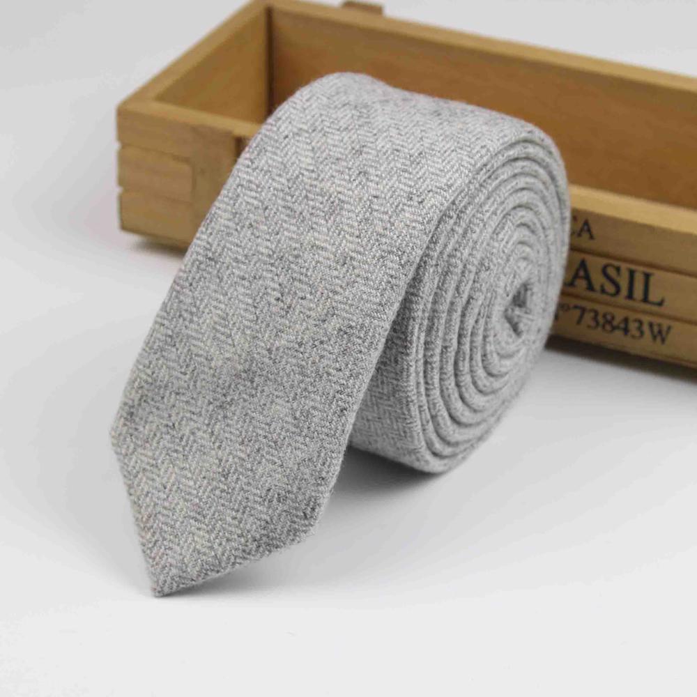 Tie Vintage Wol Ties Mannen Dikke Stropdas Gestreepte Solid Viscose Cravate: 7