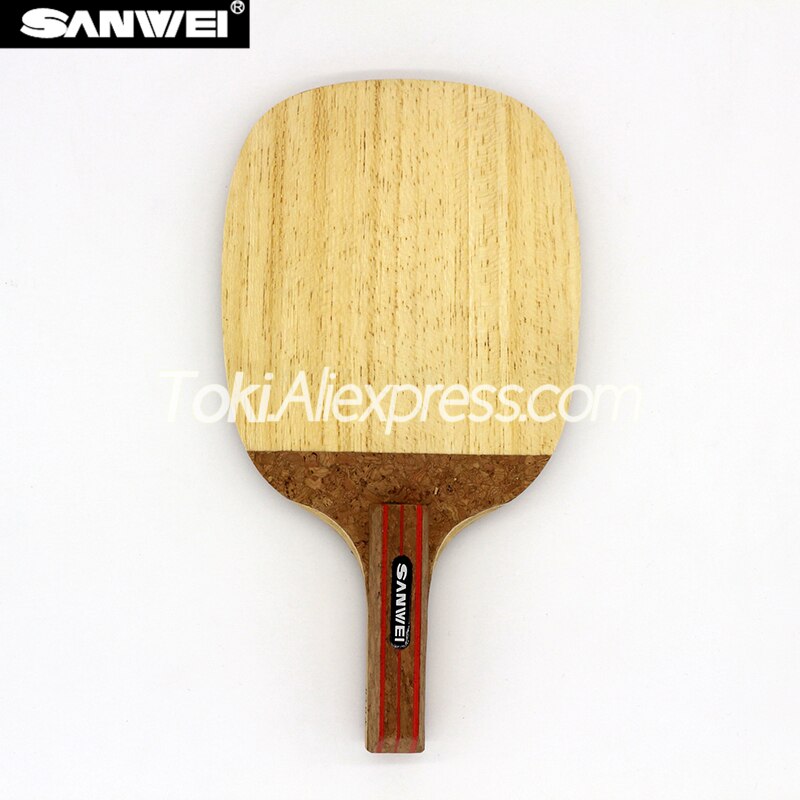 Sanwei R3 Tafeltennis Blade (7 Ply Hout) Japanse Penhold Sanwei Racket Js Sanwei Ping Pong Bat Paddle