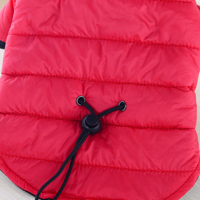 Vêtements pour chiens de compagnie, vêtements pour petits chiens, tissu en coton matelassé à deux pattes, veste en duvet pour animaux de compagnie, automne et hiver