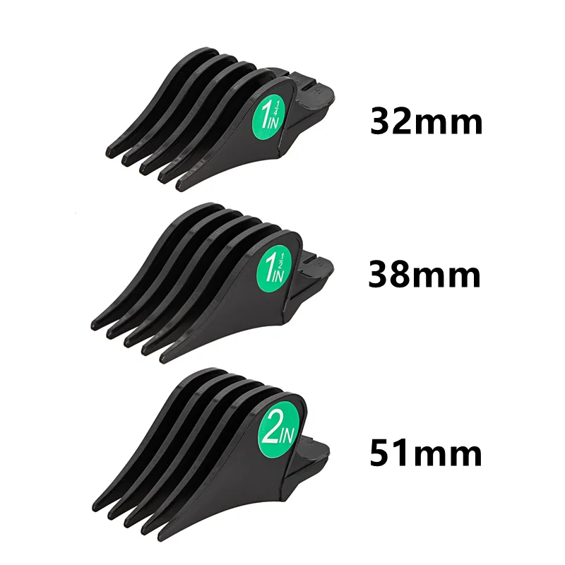 Pettine a limite grande 32mm 38mm 51mm per protezioni per tagliacapelli Wahl Barbiere Guida al taglio Pettini Accessorio per tosatrici elettriche Y0504