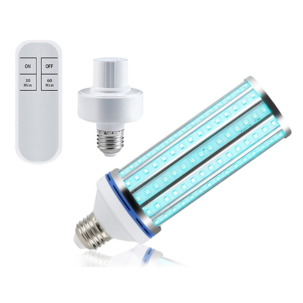 UVC Germicidal Bulb 100w E26/E27 Screw Socket UV Light Bulb 110 Volt, UVC Ozone Free