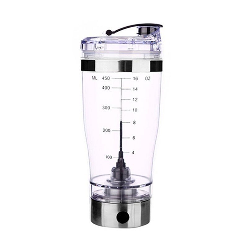 450ML Electric Protein Shaker USB Shaker Bottles Milk Coffee Blender Water Bottle Movement Vortex Tornado Smart Mixer