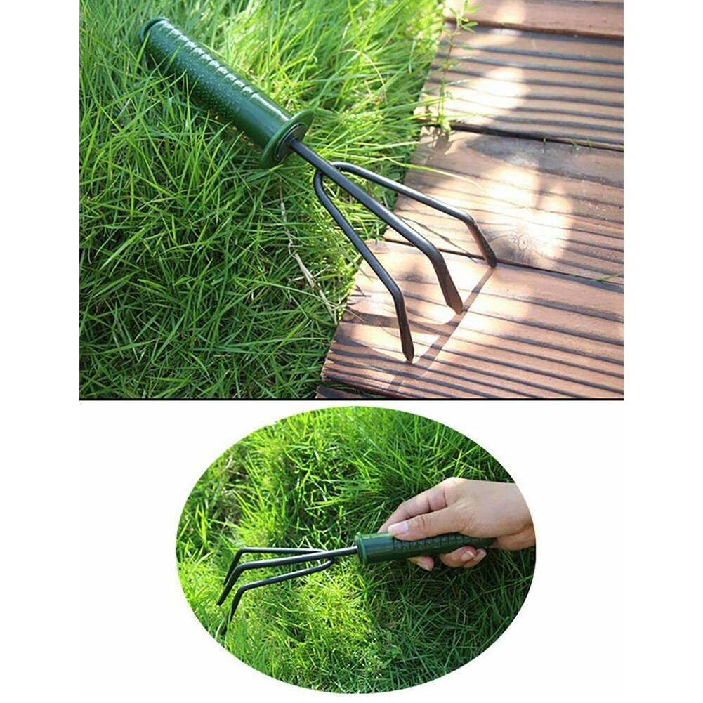 4 stk. plante jordskovle havearbejdsværktøj sæt blomst saftige planteværktøjer haveskovl gaffel rive spadeharve blomsterpotteværktøj