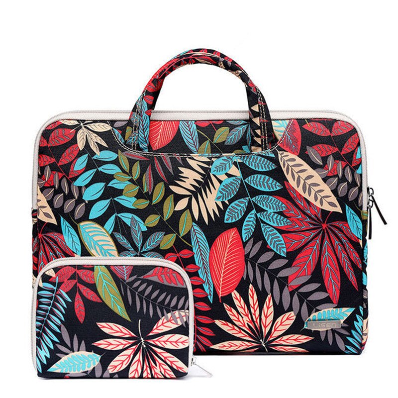 Frauen Portafolio Tragbare Aktentasche Licht Wasserdicht 13-15.6 "Laptop tasche Computer Notizbuch Tasche mann Geschäft handtasche: Schwarz 11.6