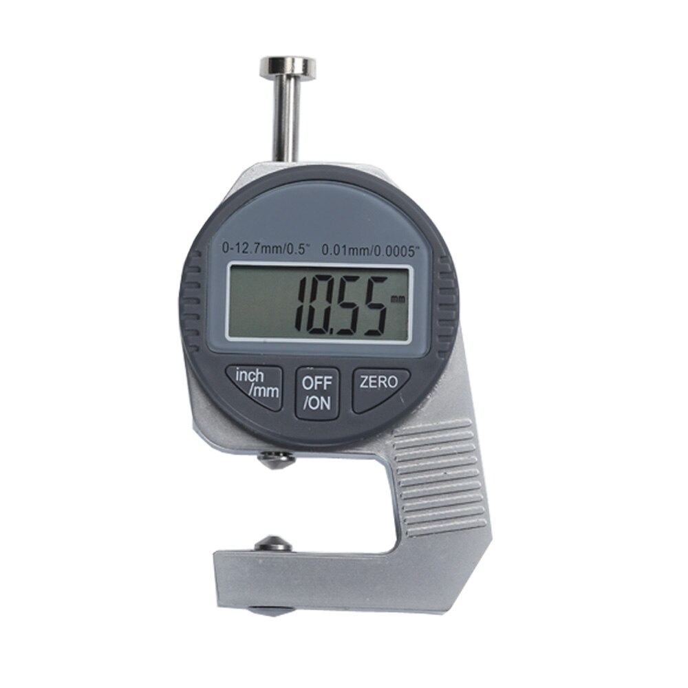 Digitale Dicke Messgerät 0-10mm/0,01 Elektronische Dicke Messgerät Für Papier Leder Tuch holz Tafel, stahl bord Messung Werkzeug: Spitze Größe