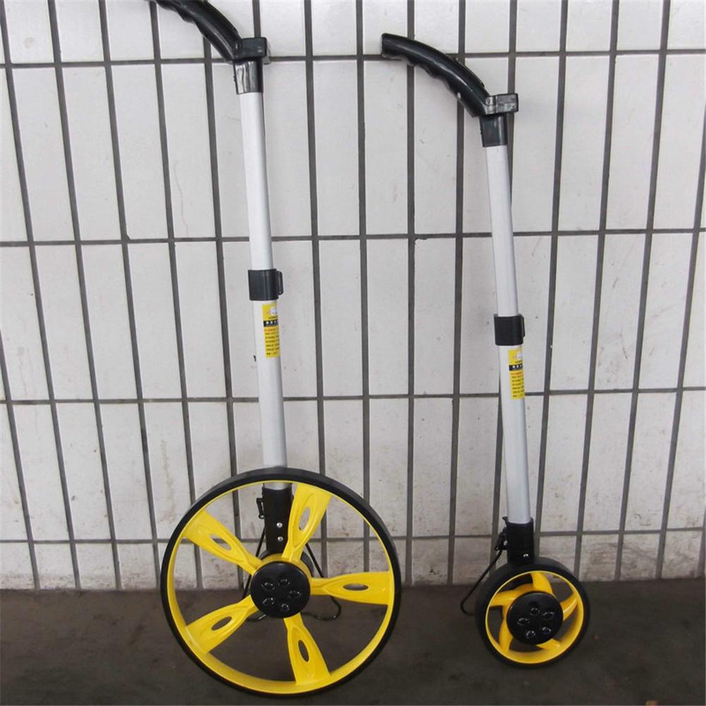 Rangefinder Mechanical Big Wheel Or Digital Display Small Wheel Hand-push Foldable Meter Measuring Wheeled Range Finder 5 Digits