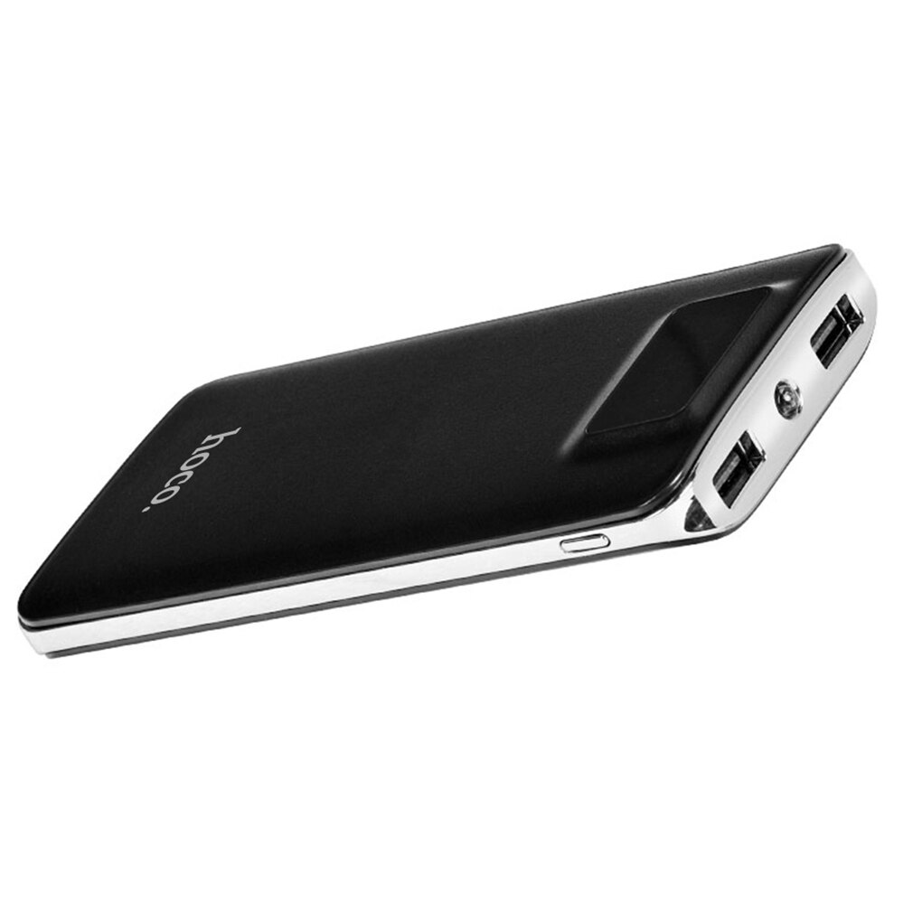 Caricabatterie universale Powerbank Mobile ultrasottile da 10000mAh di grande capacità con torcia a LED