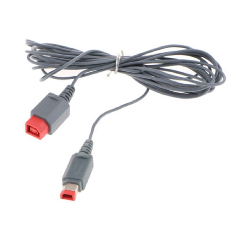 FZQWEG 5 pcs 3M Sensor Bar Extension Cable Cord For Nintendo Wii Consoles
