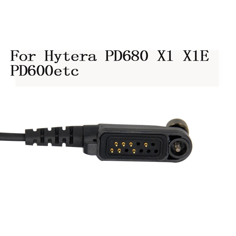 Talkie-walkie oreillette micro oreillette casque pour HYT Hytera PD600 PD602 PD605 PD662 PD665 PD680 PD682 PD685 X1P X1E Radio bidirectionnelle