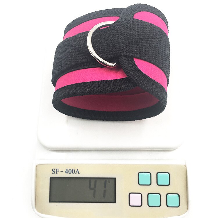 Regolabile D-squillare Cinturino Alla Caviglia Fibbia corpo edificio fascia di Resistenza Palestra Multi Della Coscia Della Gamba Polsini Della Caviglia Peso Potenza di Sollevamento per il fitness