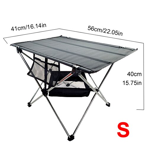 Faltbare Falten Camping Wandern Schreibtisch Reisen Picknick Tisch Kleine Terrasse Schreibtisch Aluminium Legierung Tragbare Tisch Ich bin Freien: 08
