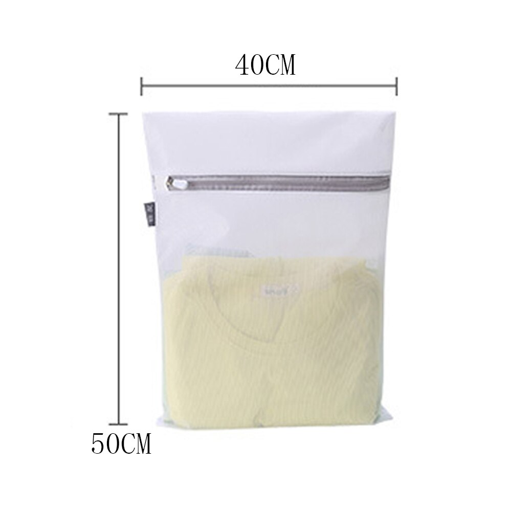 Zipper Closure Portable Protection Thick For Clothes Home Laundry Travel Cleaning Fine Mesh Washing Bag