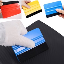 10*7,3 CM Auto Rakel Filz Rand Schaber Auto Decals Vinyl Verpackung Spachtel Werkzeug Auto Rakel Werkzeug Auto Zubehör