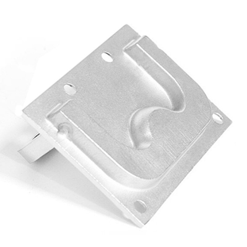 Poignée De Hayon Bateau En Acier Inoxydable 316 - Argent, 7,5x5,6 Cm, Pour Locker, Cabinet, Trappe