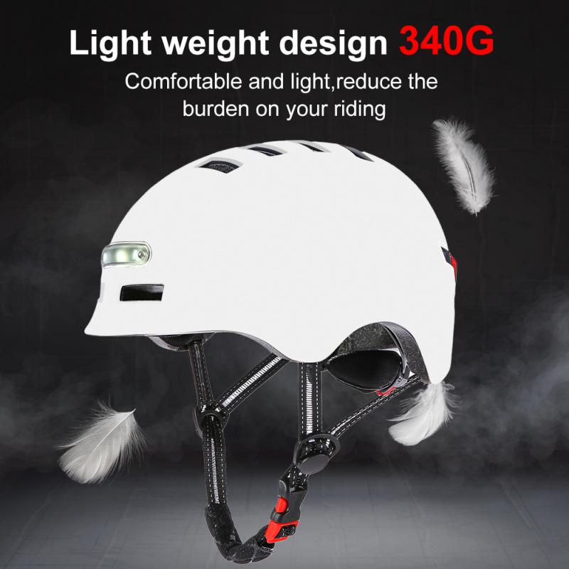Cycling Smart Tail Light Bike Adult Helmet Electric Bicycle MTB Road Scooter For Sport Urban Lashing Helmet For Men Women