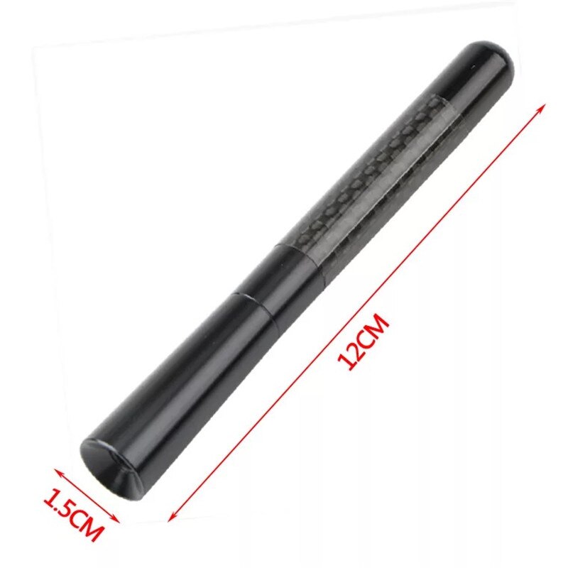 Antenne For Mini Cooper Carbon Fiber Antenna Car Short Antena Radio FM Metal Receiving Antenna Car Tuning