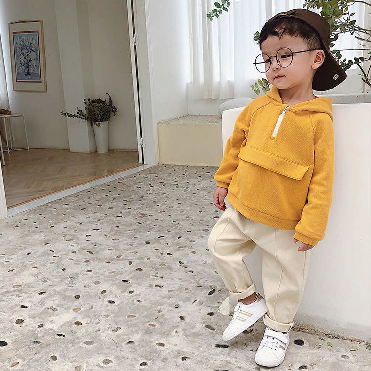 Ropa de primavera y otoño para niños y niñas, pantalones largos informales, estilo coreano, P5709,