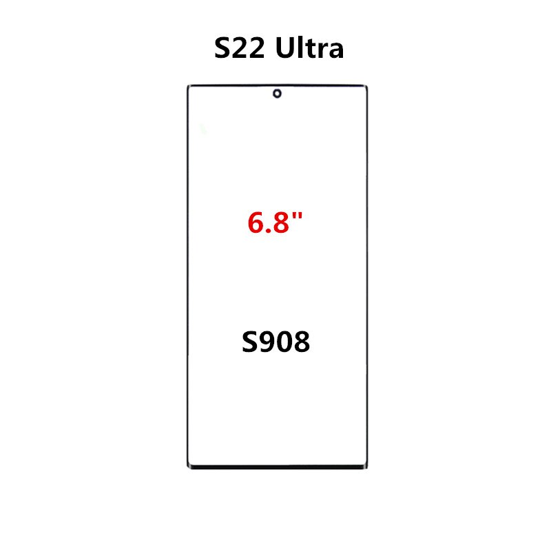 Écran tactile LCD pour Samsung Galaxy S20 Plus S21 S22 Ultra, couvercle de verre, pièces de rechange, OCA