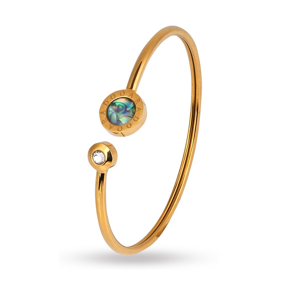 ARADOO-pulsera de radiación Metis, diosa de la sabiduría, concha de mar profundo, germanio de Metal, energía, belleza, pérdida de peso