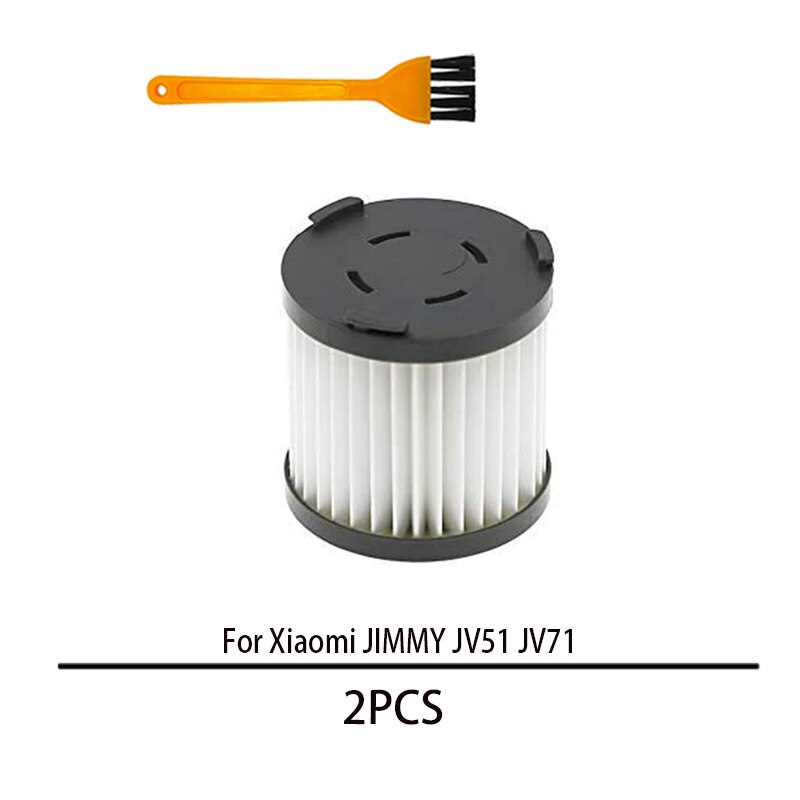 Aspirateur à main sans fil Xiaomi JIMMY JV51/JV71, kit de pièces détachées, filtre HEPA: 2pcs