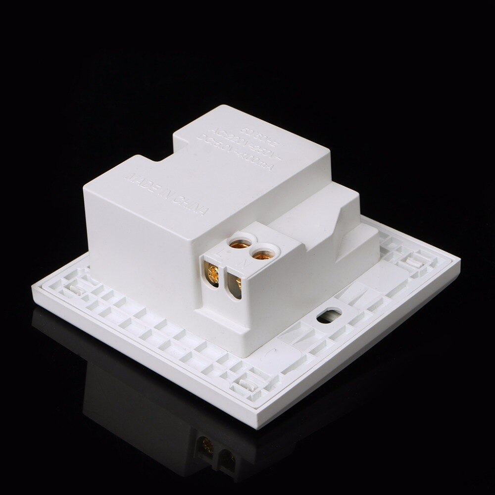 220V 10A Wall Switch Socket 4 Port USB Charger Power Outlet Adapter Panel Intelligent Charger Sockets