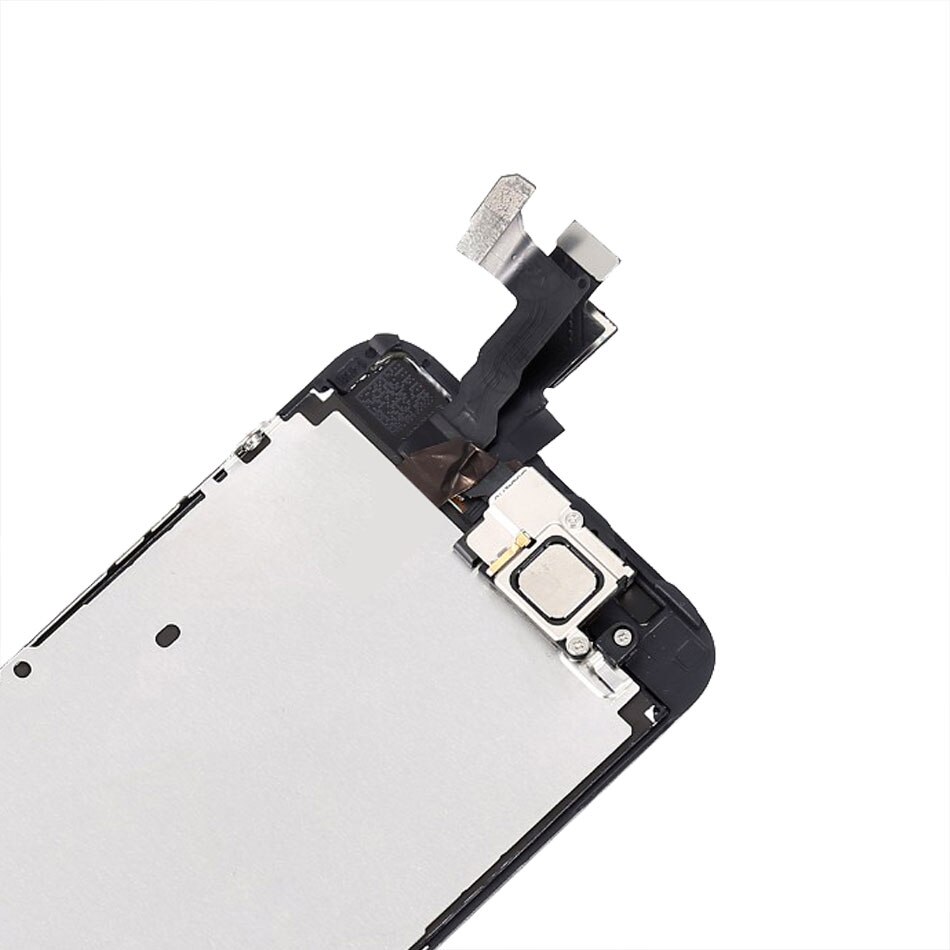 Conjunto completo de pantalla LCD para móvil, reemplazo de pantalla LCD para iPhone 5S, A1453, A1457, A1518, A1528, A1530, A1533, botón de inicio de cámara frontal