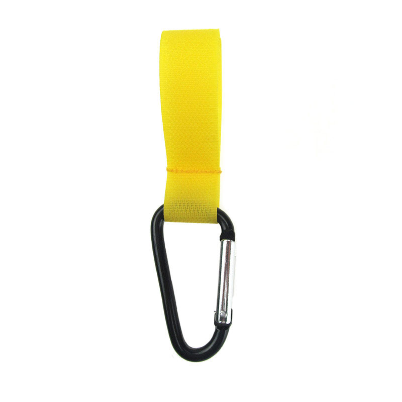 1 Pcs Kinderwagen Kinderwagen Haken Einkaufstasche Clip Baby Kinderwagen Zubehör Bequem Haken Auto Hängen Strap Baby Wagen: Gelb
