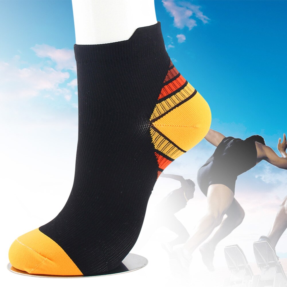 Men Women Relief Pain Compression Sock Ankle Length Fitness Short Anti- Moisture Wicking Daily Cycling Running Sports