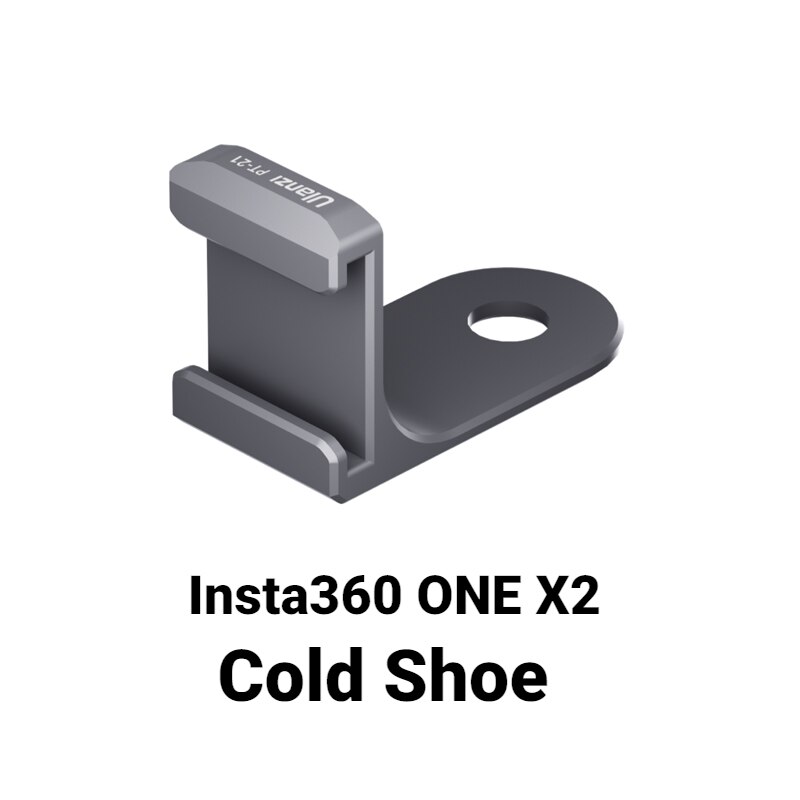Insta360 One X2 bateria do GPS Len straż dla Insta 360 jeden X2 czas pocisku 1.2M 70cm 3M Selfie Stick osłona obiektywu Dive Case dla One X 2: Cold Shoe