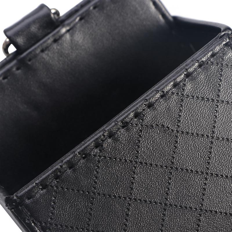 Auto Air Vent Opbergtas Organizer Case Universele Lederen Auto Outlet Gsm Houder