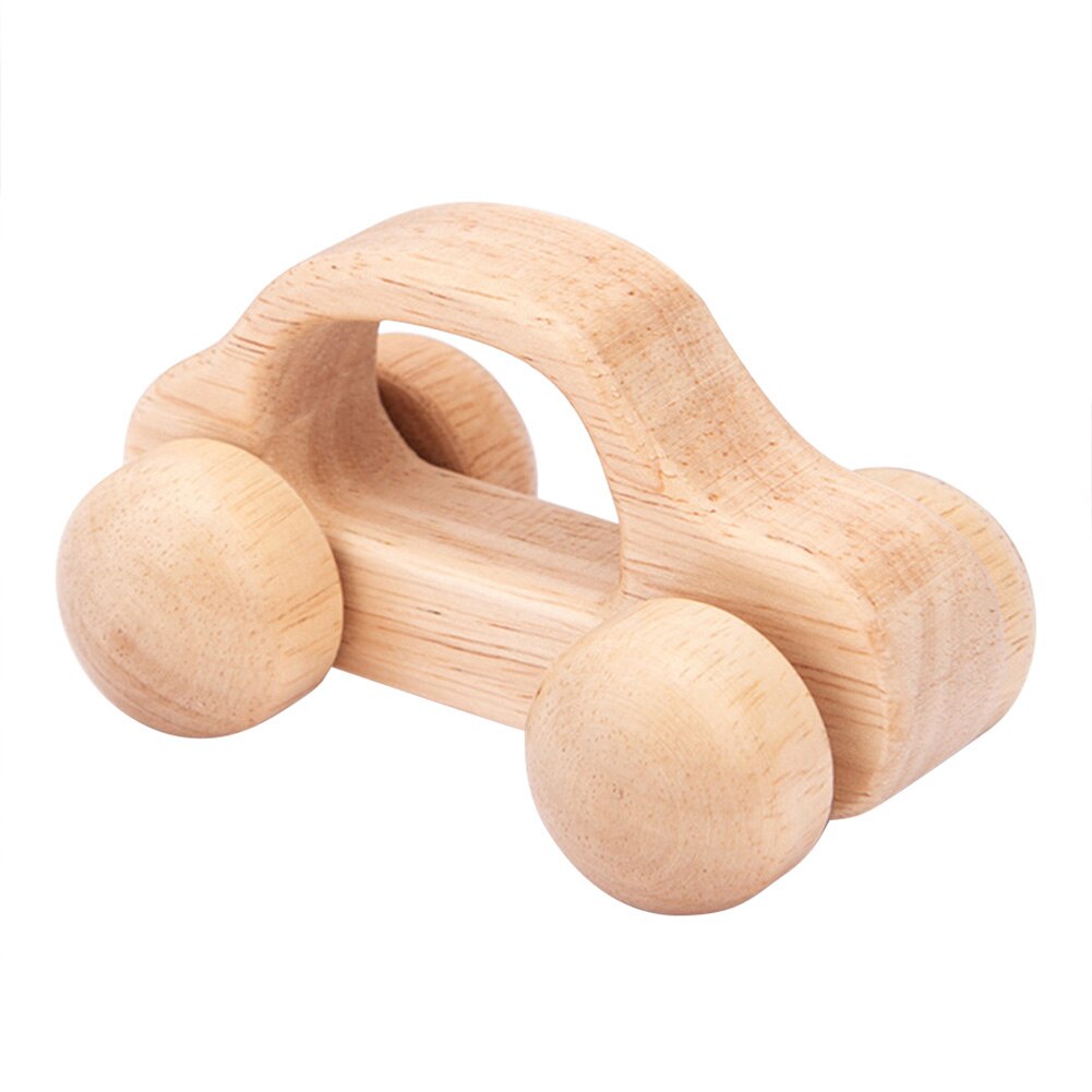 Montessori Toys Wooden Toys Wood Car Blocks Children Automobile Vehicles Car Model Baby Hand Catching Grip Toys Kids Educational: G