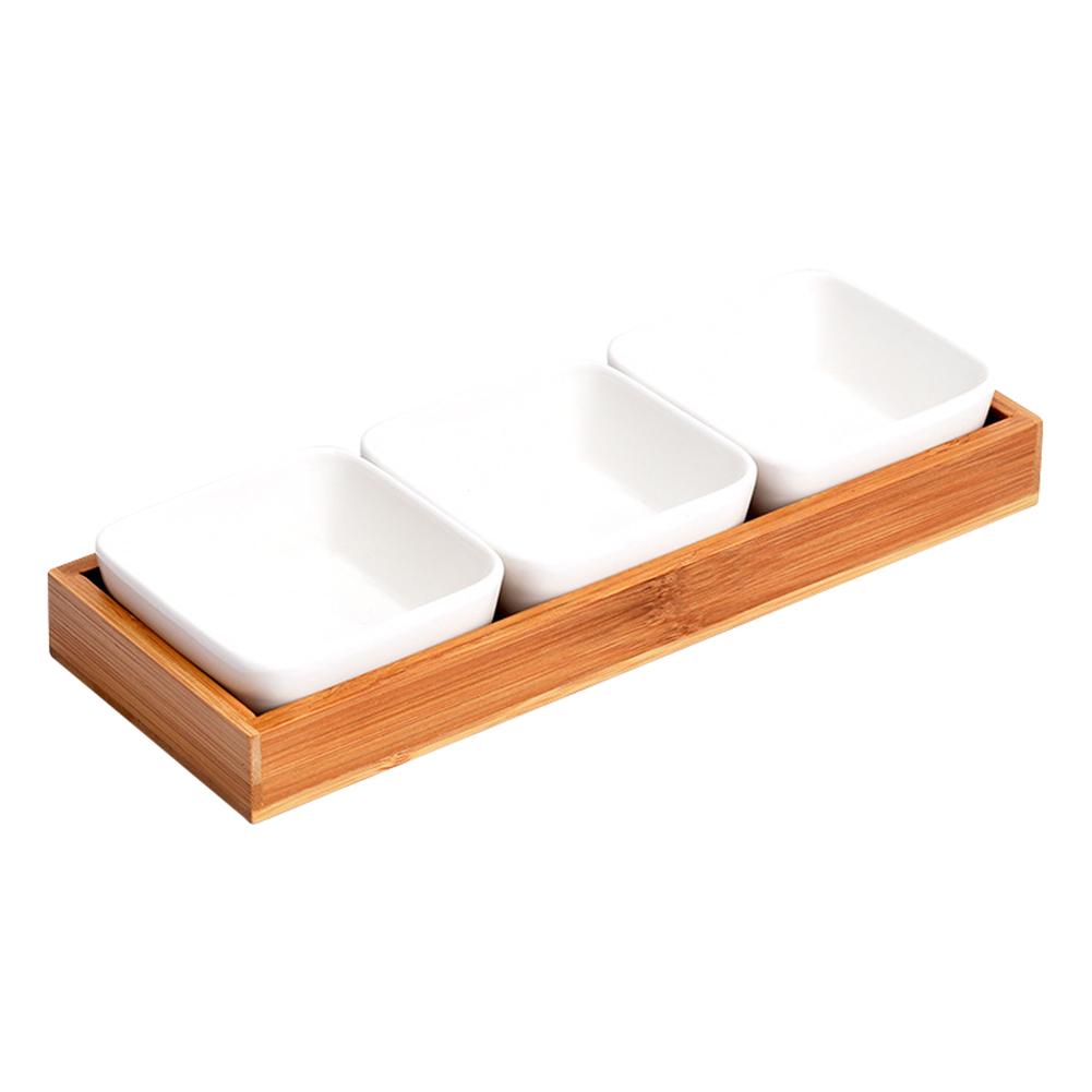 Ceramic Small Square Bowl Mini Bowl Multi-Color Dessert Sauce Vinegar Dishs Porcelain Dinner Sets Tableware Tray Kitchen Stuff