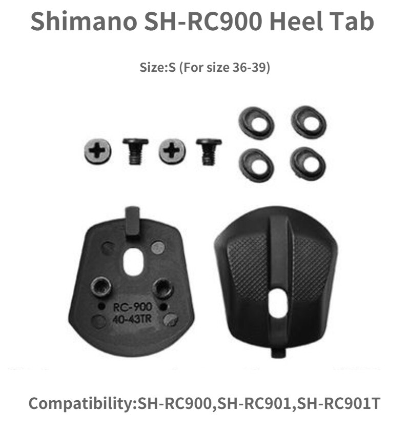 Shimano-lengüeta para el talón, SH-RC900, SH-RC901, SH-RC901T, SH-RC902, SH-RC902T: S RC900