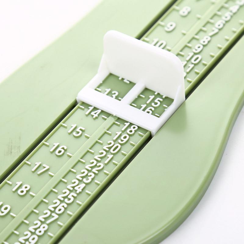 3 Colors Baby Foot Ruler Kids Foot Length Measuring Device Shoes Calculator For Chikdren Infant Shoes Fittings Gauge Tools Care