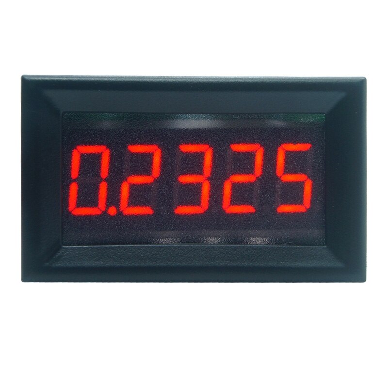 0.36" 5 Digits 0-3.0000A/0-50.000mA DC Ammeter Digital Current Panel Meter Built-in Shunt