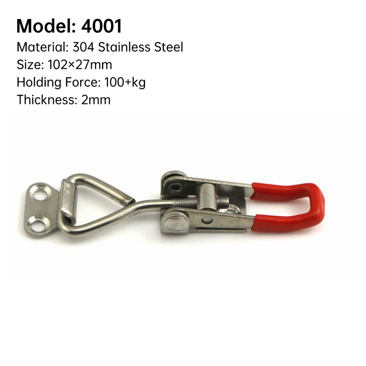 Quick Catch Toggle Latch Klem Verstelbare Hasp Lock Voor Thuis Schuifdeur Meubelkast Dozen 304 Roestvrijstalen Hardware: Blauw