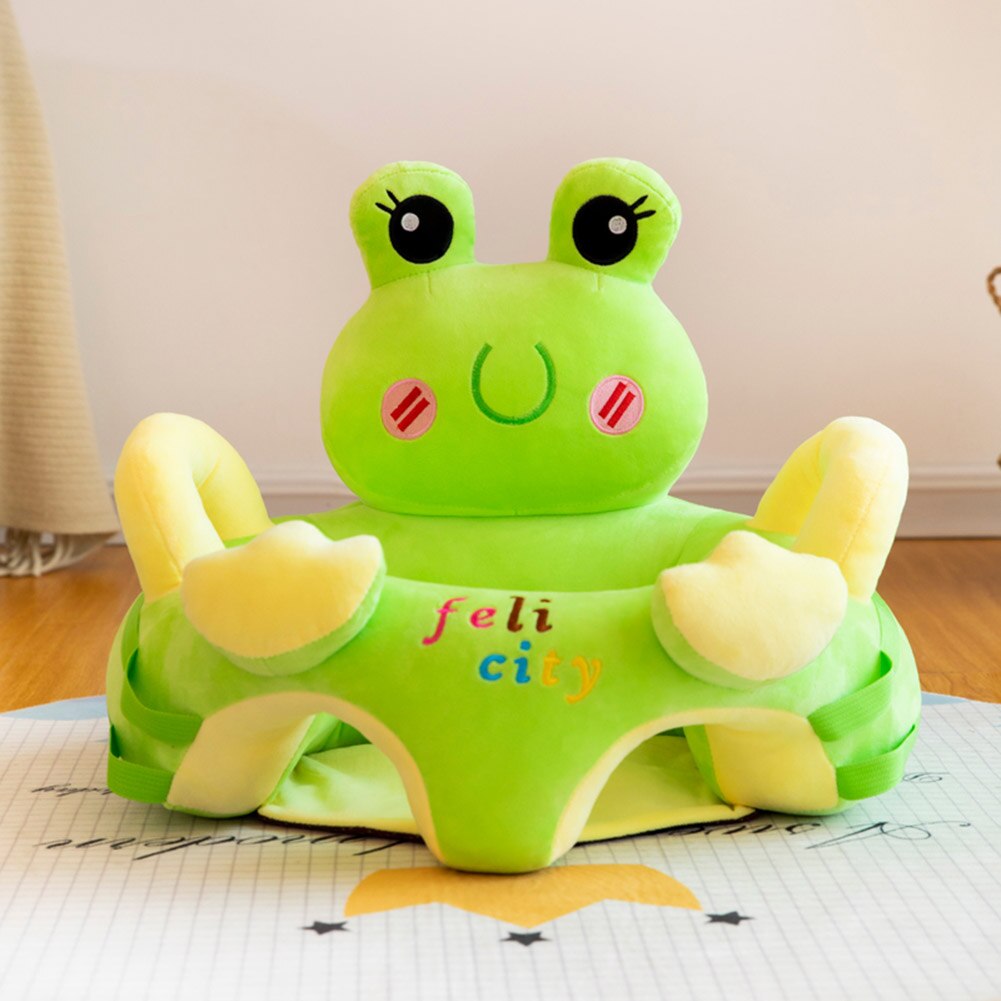 Cartoon Cute Toddlers Sofa Covers Anti-fall Chair Baby Early Education Without Filling