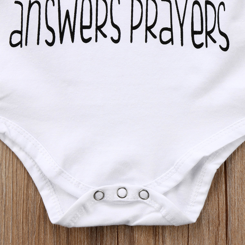 FOCUSNORM Infant Baby Boys Girls Bodysuit Pring Print Letter Long Sleeve Bodysuit Jumpsuit Cotton Outfits Clothes