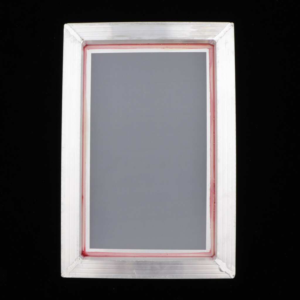 Pre-Stretched Aluminum Silk Screen Printing Frame with 43 tpi White Mesh
