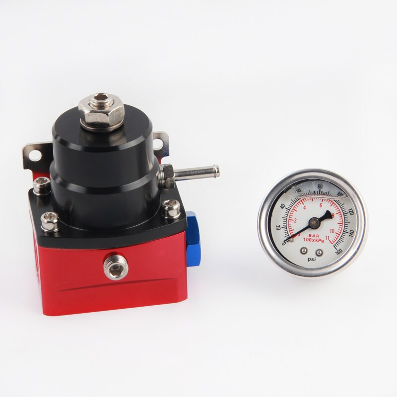 high pressure fuel regulator boos an6 fuel pressure regulator with pressure gauge