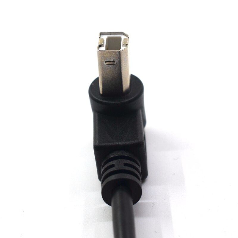 USB 2.0 Print Cable USB Type A to B Male to Male right angled Printer Cable Label Printer DAC USB Printer 0.3m 0.5m 1m 1.5m 3m