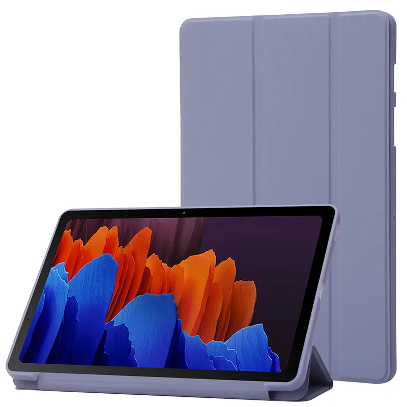 Funda para Lenovo Tab P11 Plus, Funda de 11 pulgadas con tres pliegues de cuero PU, soporte trasero suave para tableta para Lenovo Tab P11, Funda tb j616f j606f j606l