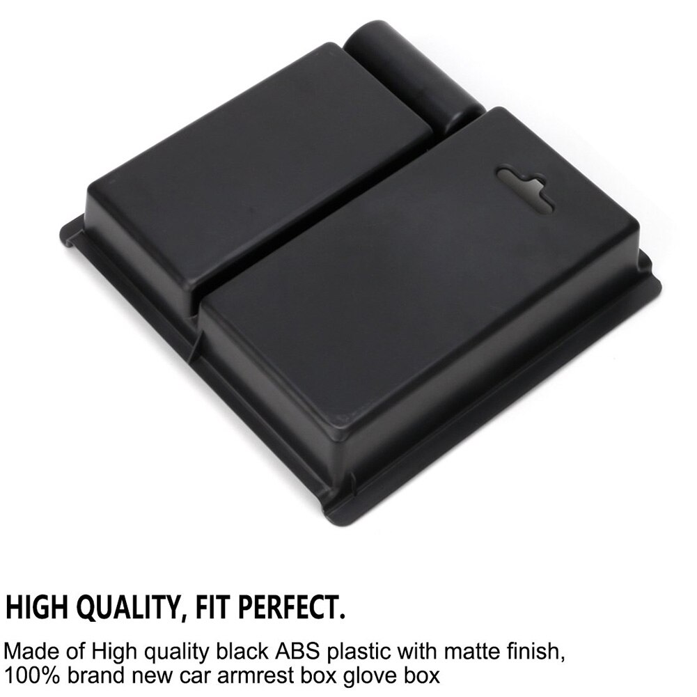 Center Console Glove Case Car Armrest Box Insert Container Organizer ABS Auto Accessories Interior Storage Q50 Q50L