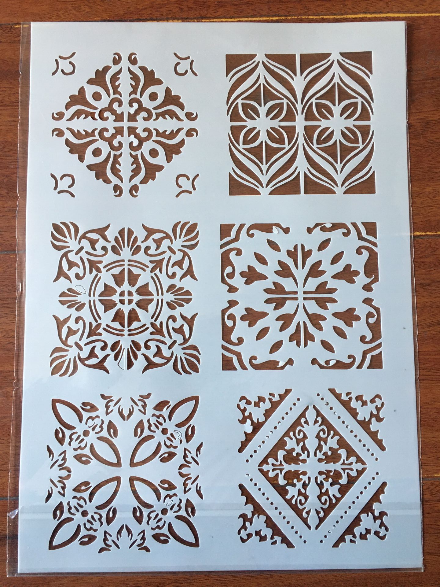 36 Pochoirs Fleurs Et Feuilles Réutilisables - Pochoirs Peinture Sur Bois, Mur, Meubles - Art DIY