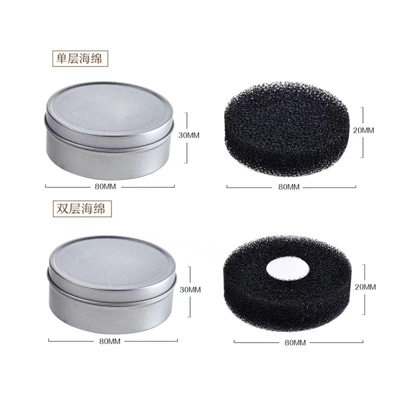 Make-up Pinsel Reiniger Schwamm Entferner Farbe Off Aktivkohle Schwamm Schnelle Reinigung Pulver Werkzeug Kosmetik Pinsel Trockenen Waschen Box
