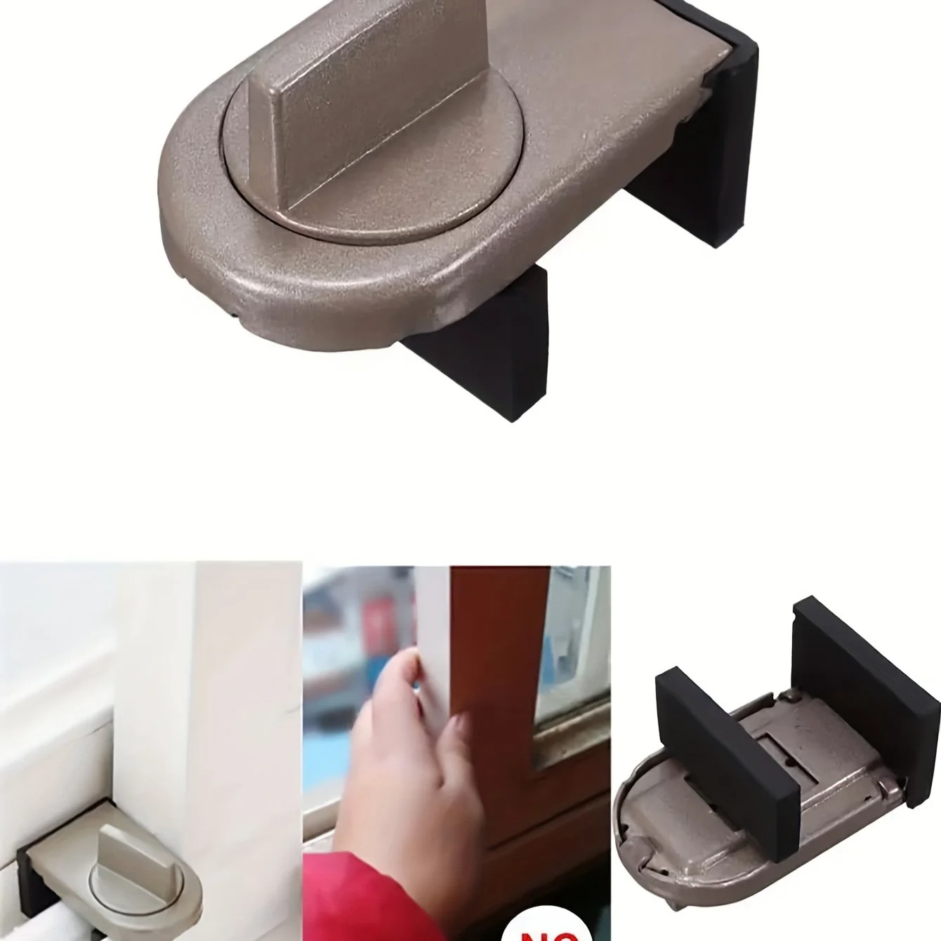 Schiebeflügelstopper, Schrankschlösser, Riemen, Türen, Sicherheit, Diebstahlsicherung, Fenster, Schiebetür, Baby, freundlicher, Kindersicherung, Türschloss