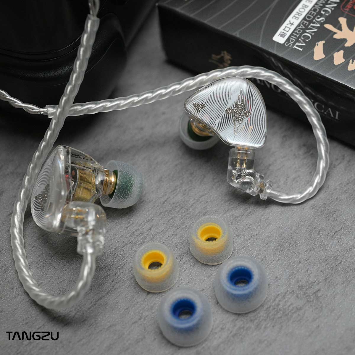 Tangzu tang sancai wide bore version eartips for headphones