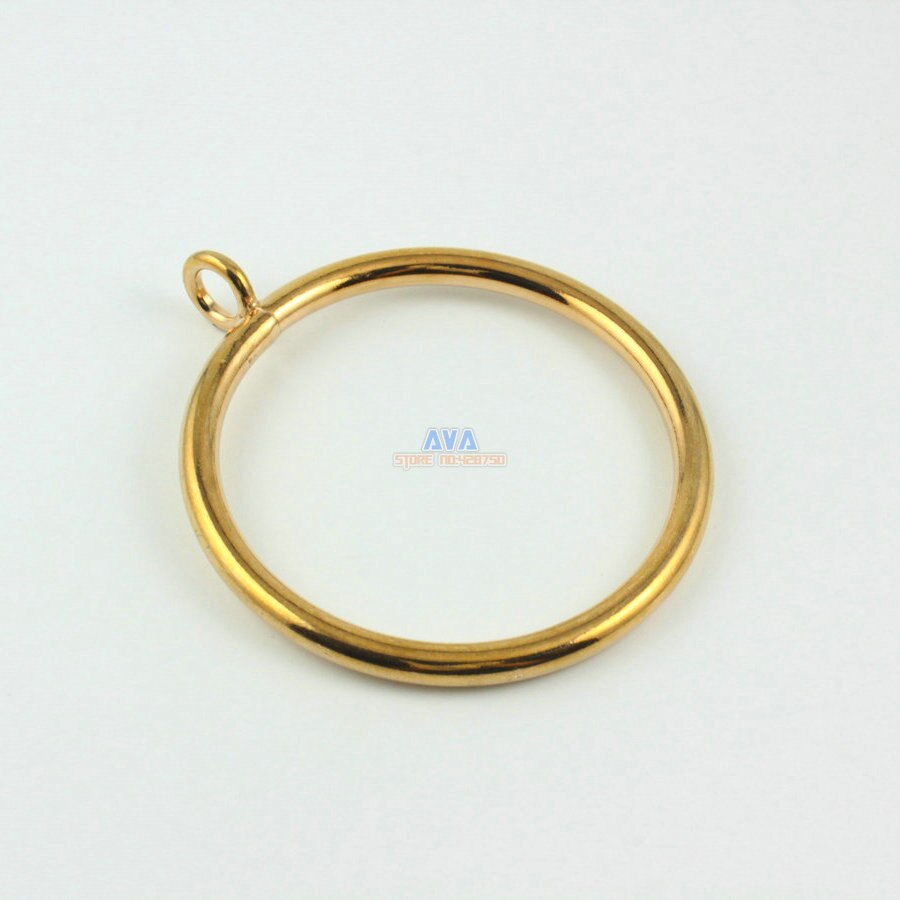 10 Stuks 55mm Gold Gordijn Ringen Gordijn Sliding Haak Ringen